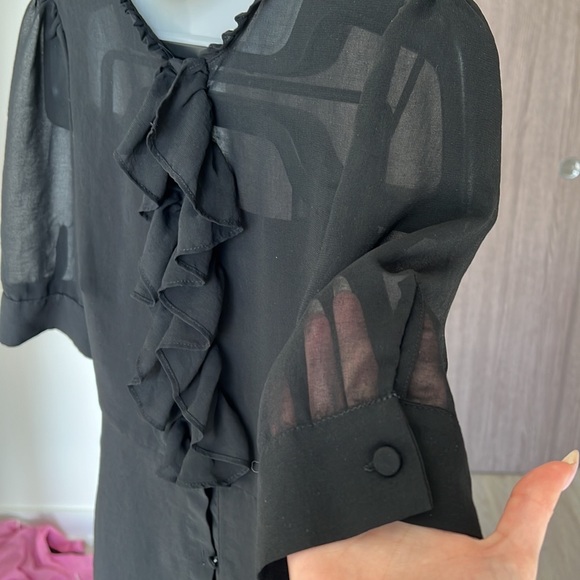 Sophisticated black mini dress (set of 2) - Picture 5 of 8